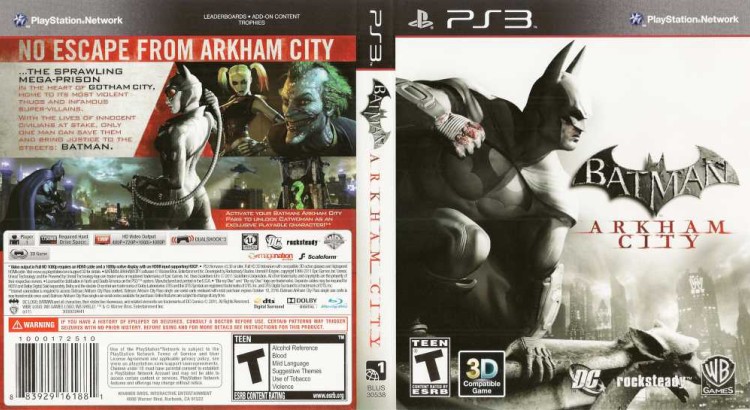 Batman: Arkham City - PlayStation 3 | VideoGameX