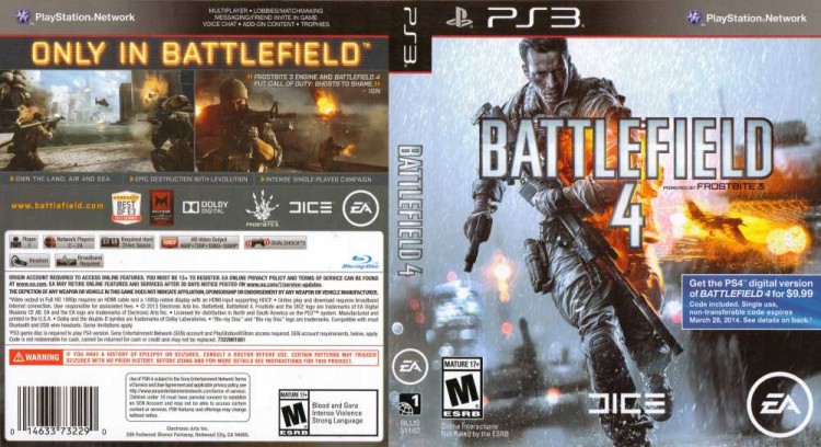 Battlefield 4 - PlayStation 3 | VideoGameX