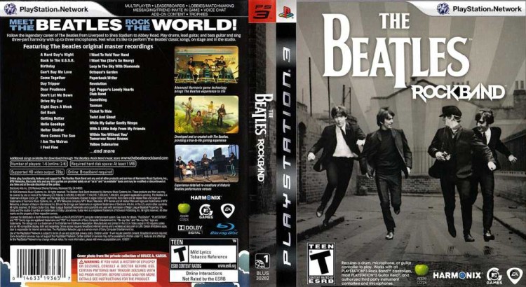 Beatles, The: Rock Band - PlayStation 3 | VideoGameX