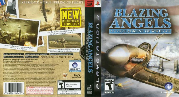 Blazing Angels: Squadrons of WWII - PlayStation 3 | VideoGameX