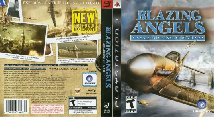 Blazing Angels: Squadrons of WWII - PlayStation 3 | VideoGameX