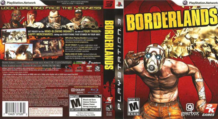 Borderlands - PlayStation 3 | VideoGameX