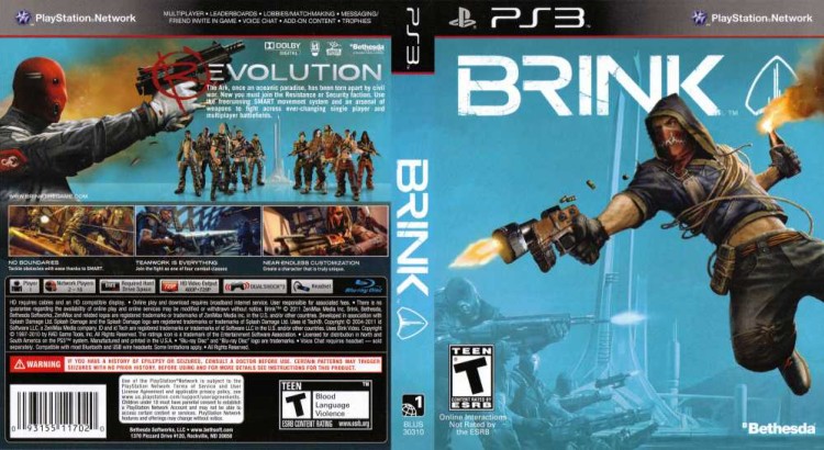 Brink - PlayStation 3 | VideoGameX