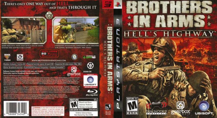 Brothers in Arms: Hell's Highway - PlayStation 3 | VideoGameX