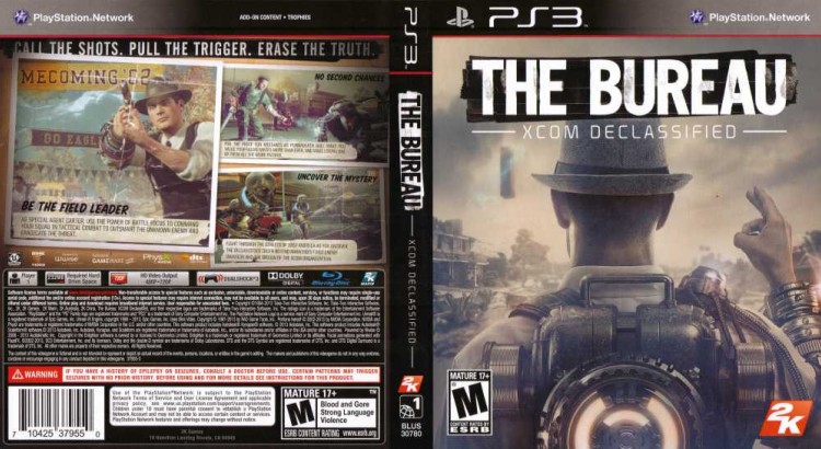 Bureau: XCOM Declassified - PlayStation 3 | VideoGameX