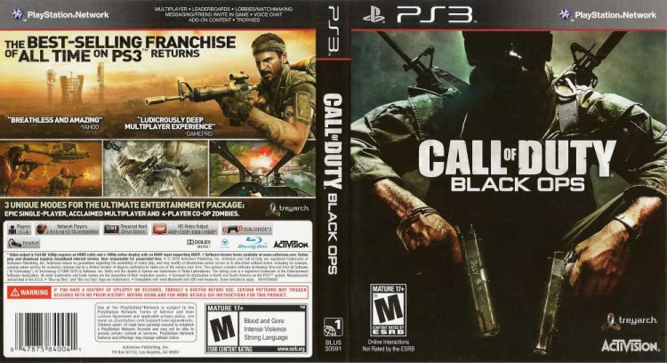 Call of Duty: Black Ops - PlayStation 3 | VideoGameX