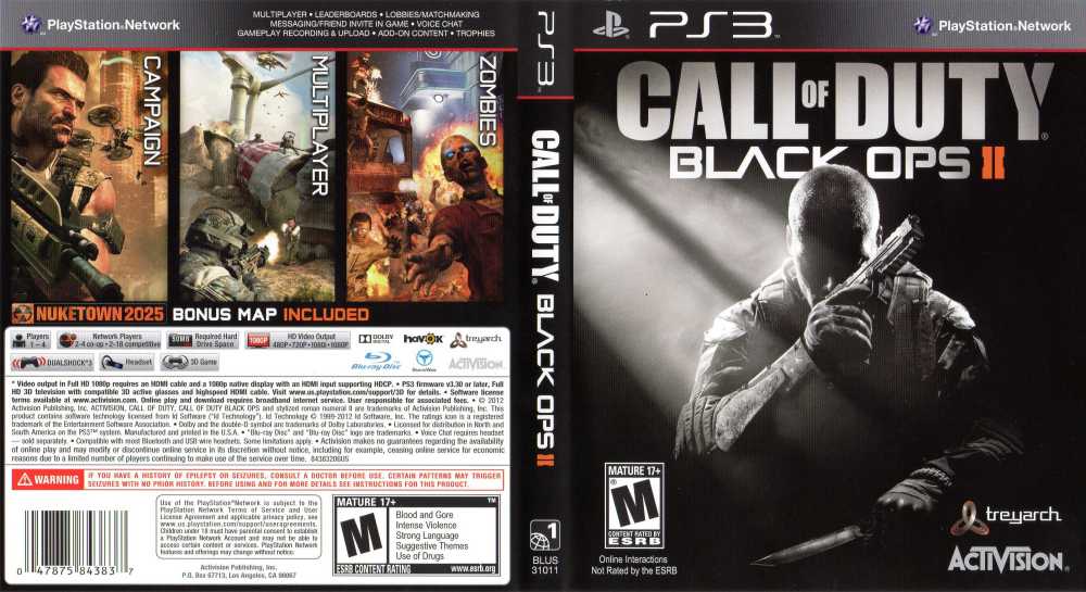 Call of Duty: Black Ops II - PlayStation 3