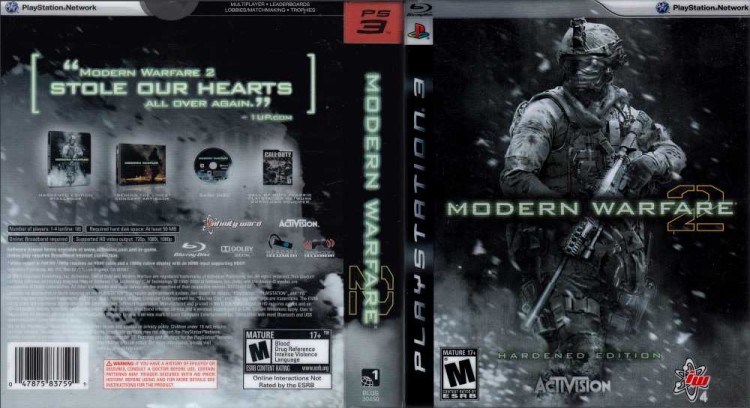 Call of Duty: Modern Warfare 2: Hardened Edition - PlayStation 3 | VideoGameX