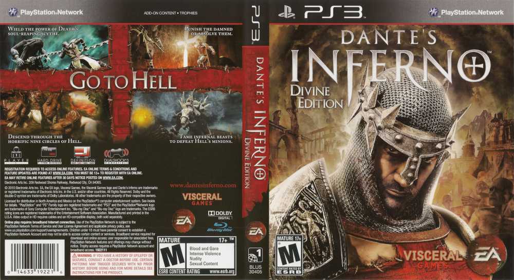 Dantes Inferno Ps3