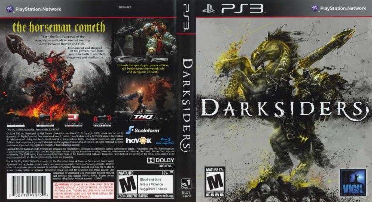 Darksiders - PlayStation 3 | VideoGameX