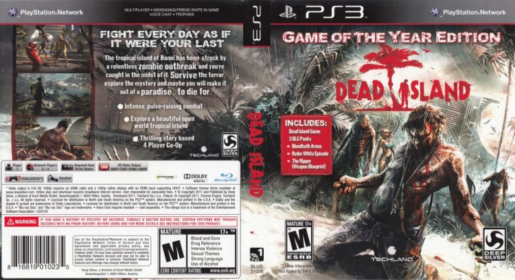 Dead Island [Game of the Year Edition] - PlayStation 3 | VideoGameX
