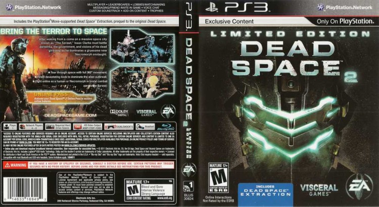 Dead Space 2: Limited Edition - PlayStation 3 | VideoGameX