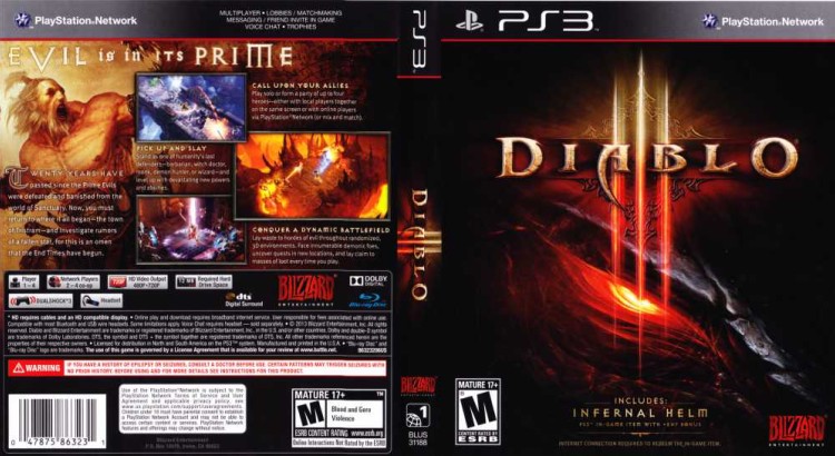 Diablo III - PlayStation 3 | VideoGameX