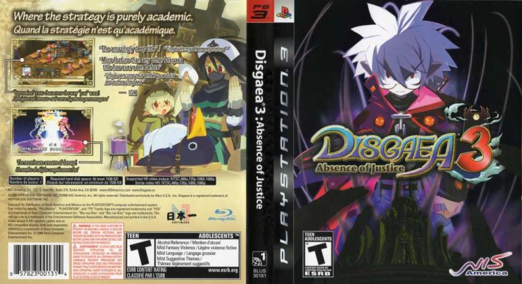 Disgaea 3: Absence of Justice - PlayStation 3 | VideoGameX