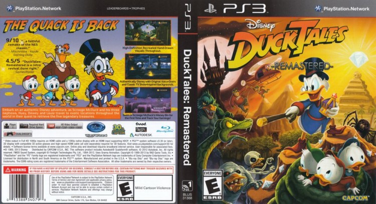 DuckTales Remastered - PlayStation 3 | VideoGameX