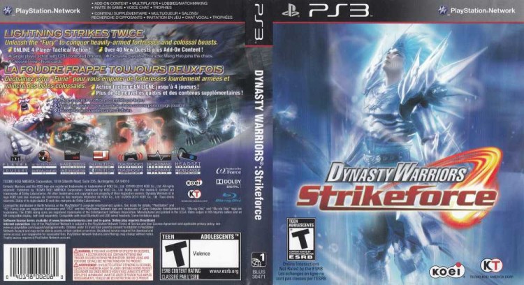 Dynasty Warriors: Strikeforce - PlayStation 3 | VideoGameX