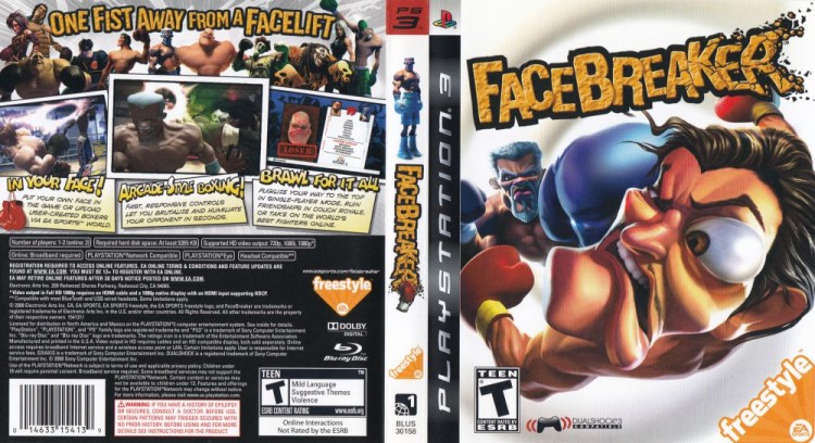 FaceBreaker - PlayStation 3 | VideoGameX