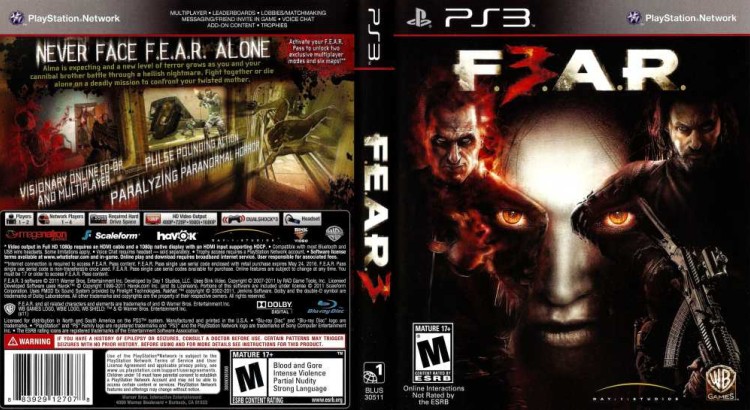 F.3.A.R. - PlayStation 3 | VideoGameX