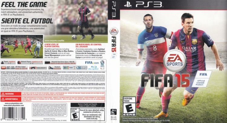 FIFA 15 - PlayStation 3 | VideoGameX
