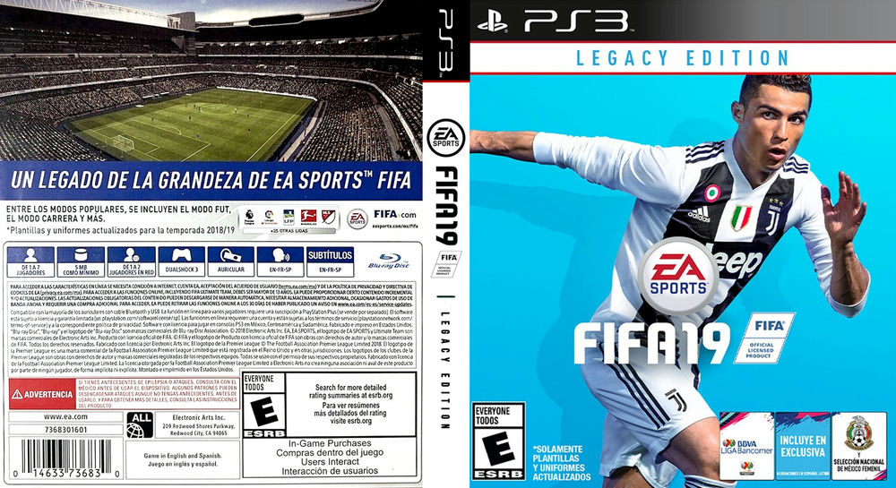 FIFA 18 [ Legacy Edition ] (PS3) NEW