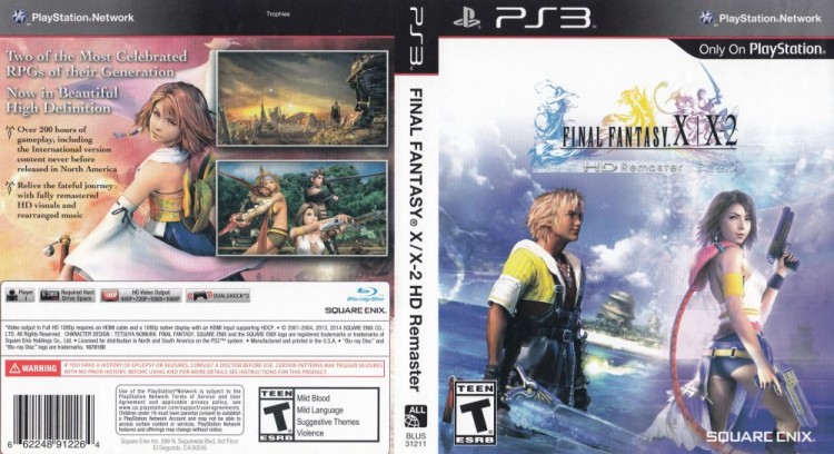Final Fantasy X-X2 HD - PlayStation 3 | VideoGameX