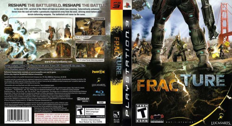 Fracture - PlayStation 3 | VideoGameX