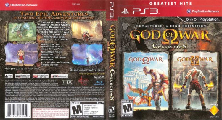 God of War Collection - PlayStation 3 | VideoGameX