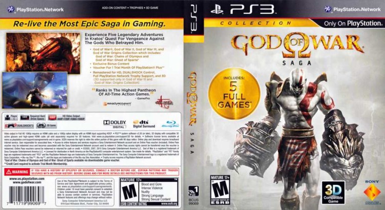 God of War Saga - PlayStation 3 | VideoGameX
