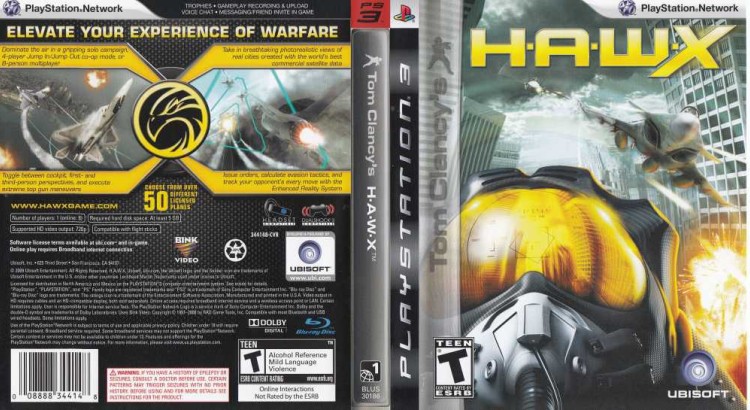 HAWX - PlayStation 3 | VideoGameX