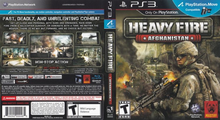 Heavy Fire: Afghanistan - PlayStation 3 | VideoGameX