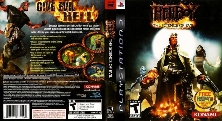 Hellboy: The Science of Evil - PlayStation 3 | VideoGameX