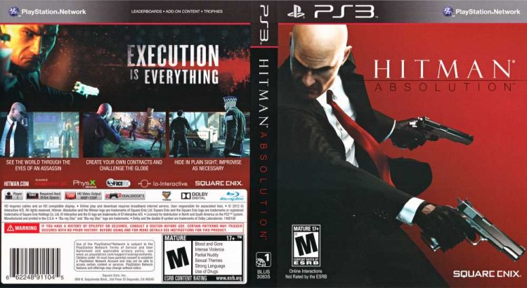 Hitman: Absolution - PlayStation 3 | VideoGameX