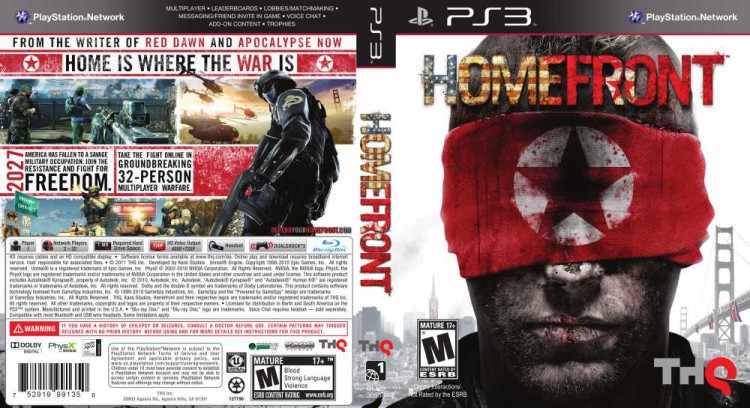 Homefront - PlayStation 3 | VideoGameX