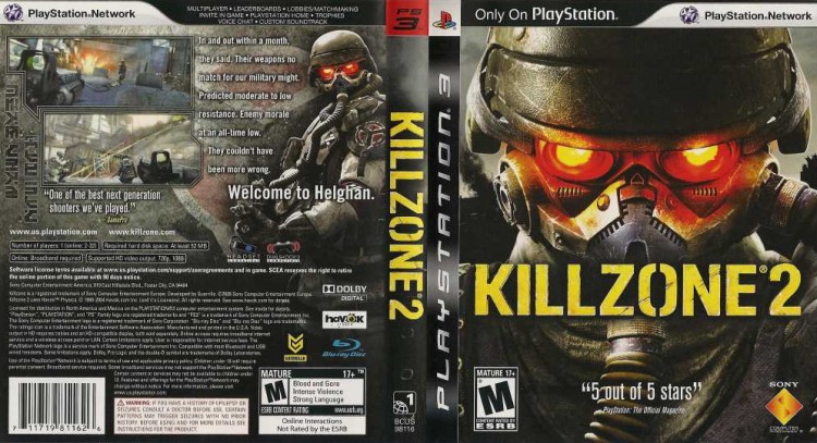 Killzone 2 - PlayStation 3 | VideoGameX