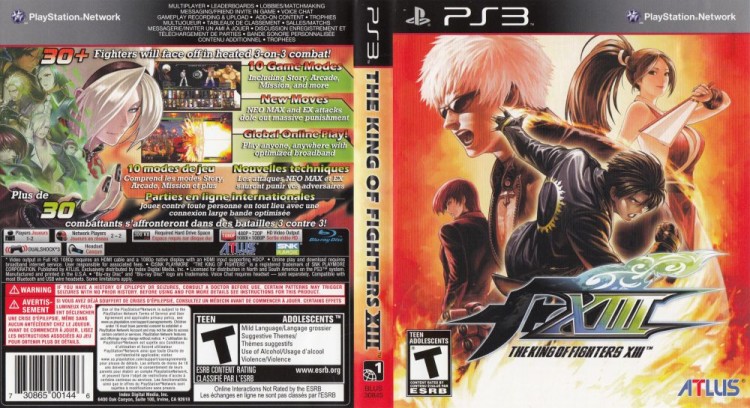 King Of Fighters XIII - PlayStation 3 | VideoGameX