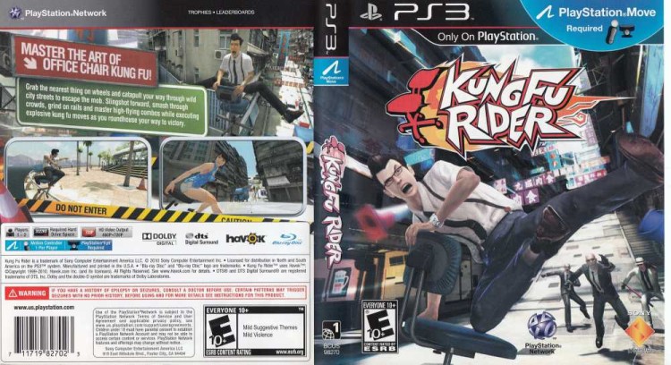 Kung Fu Rider - PlayStation 3 | VideoGameX