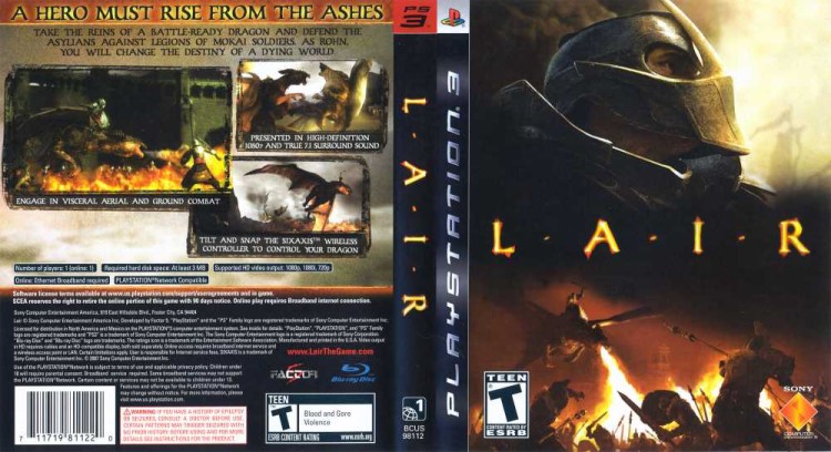 Lair - PlayStation 3 | VideoGameX