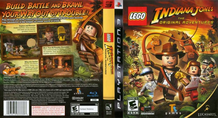 LEGO Indiana Jones: The Original Adventures - PlayStation 3 | VideoGameX
