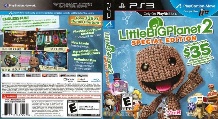 LittleBigPlanet 2: Special Editon - PlayStation 3 | VideoGameX