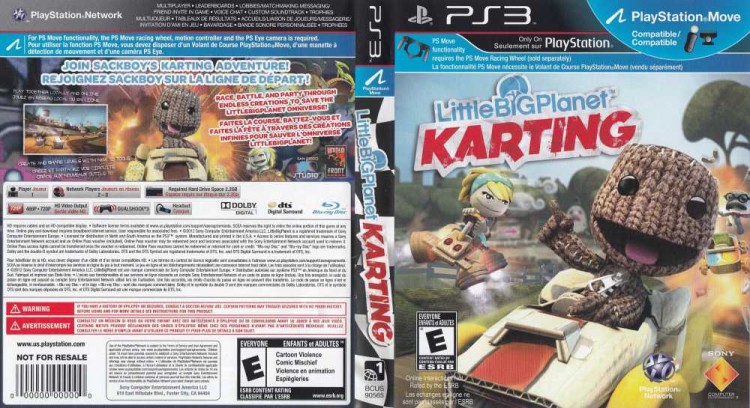 Little Big Planet Karting - PlayStation 3 | VideoGameX