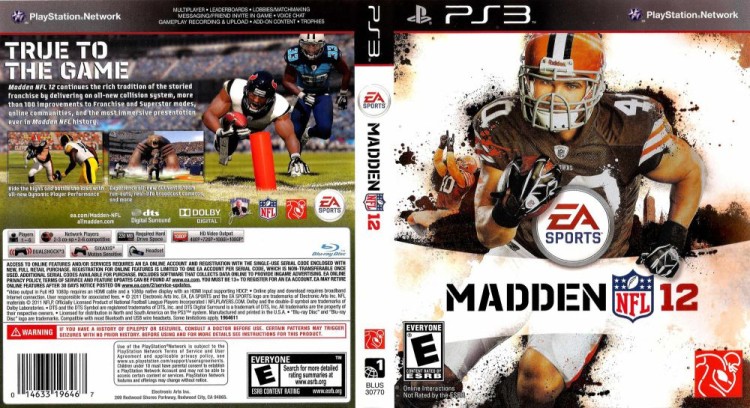 Madden NFL 12 - PlayStation 3 | VideoGameX