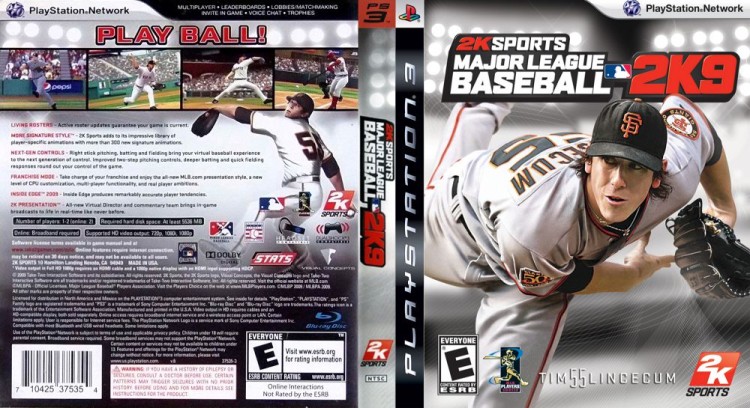 Major League Baseball 2K9 - PlayStation 3 | VideoGameX