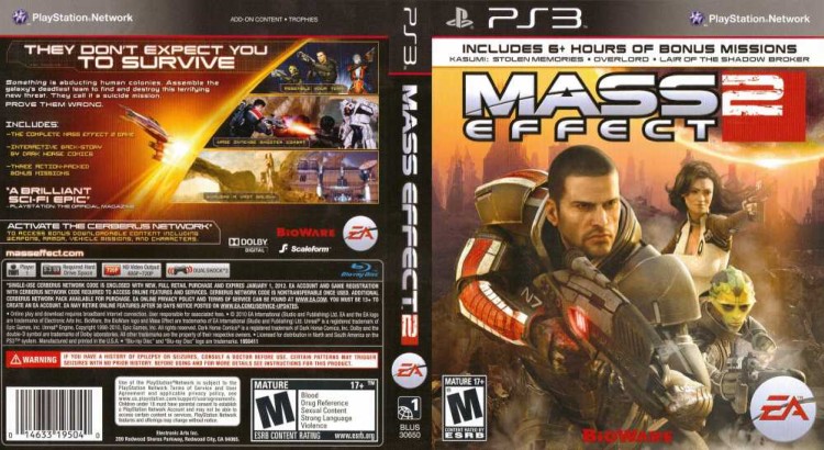 Mass Effect 2 - PlayStation 3 | VideoGameX