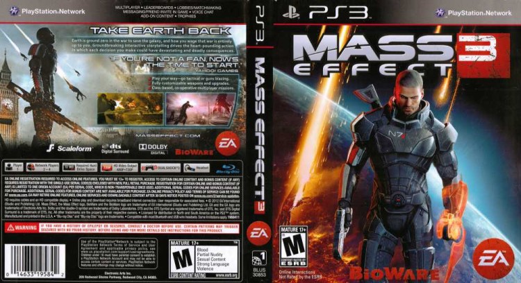 Mass Effect 3 - PlayStation 3 | VideoGameX