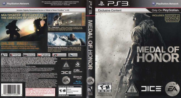 Medal of Honor - PlayStation 3 | VideoGameX