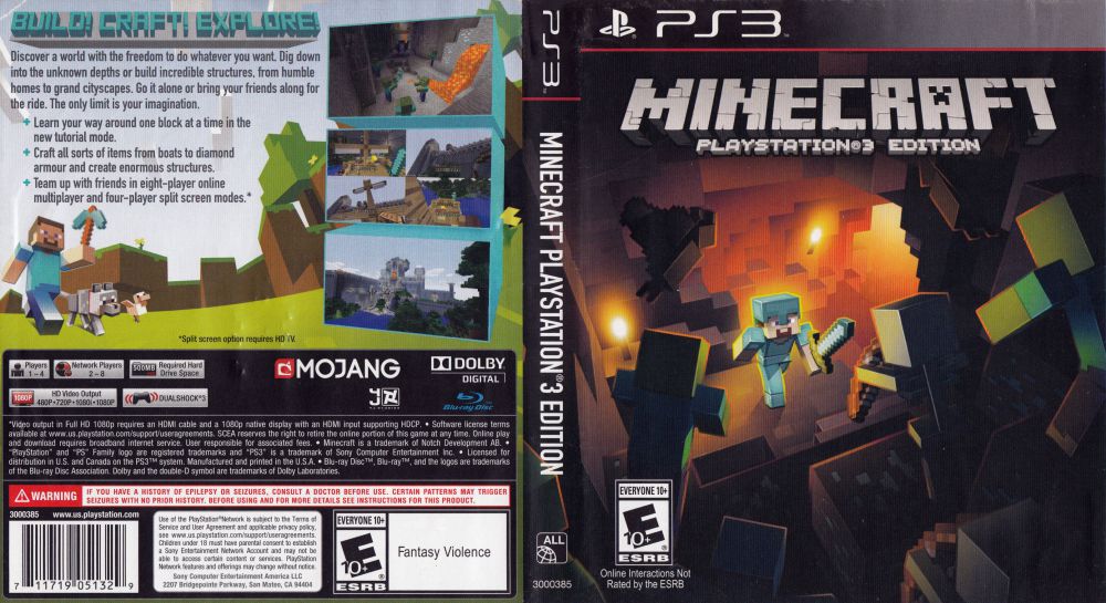 Pre-owned Minecraft PS3 