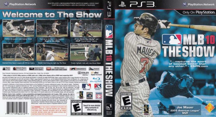 MLB 10: The Show - PlayStation 3 | VideoGameX