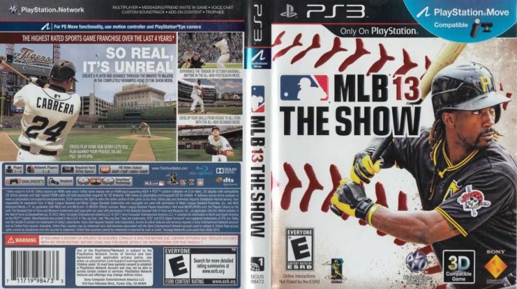 MLB 13: The Show - PlayStation 3 | VideoGameX