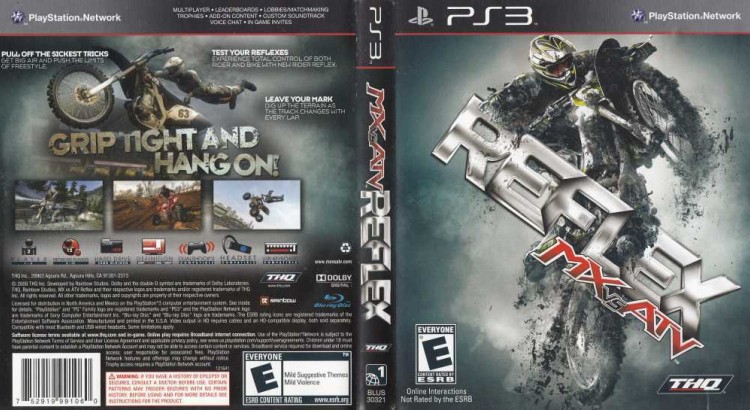 MX vs. ATV: Reflex - PlayStation 3 | VideoGameX