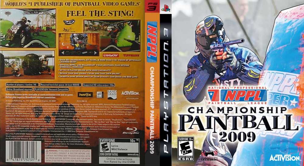 Jogo Nppl Championship Paintball 2009 Original Ps2 na Americanas Empresas